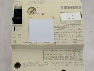 USED SIEMENS 3VU1600-1MQ00