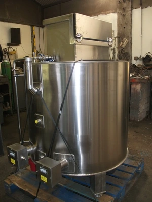 450 L S/S Electrically Heated Cookers Butter & Fat Melter 25.5 Kw