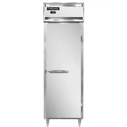 Continental D1FSN 26" Designer Line One Section Reach In Freezer, (1) Right Hinge Solid Door, 115v