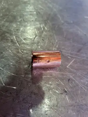 1" x 3/5" Copper Coupling