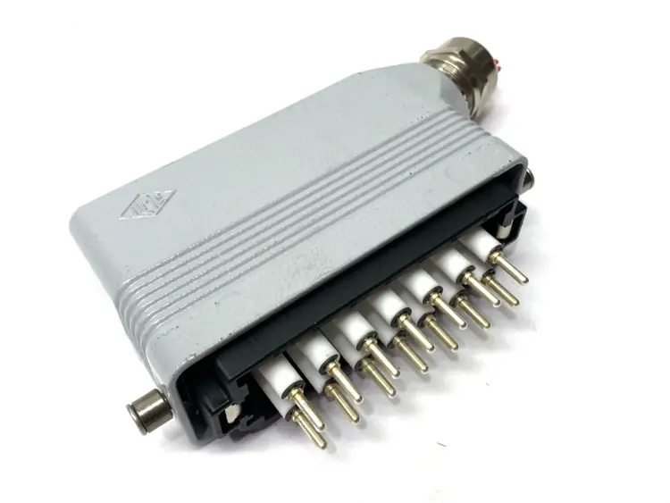 Used ILME HOOD M25 SIDE SENTRY W/ AMPHENOL C146 P24 001 G8 CONNECTOR FRAME Connector Accessories | Maverick Industrial Sales #1105921