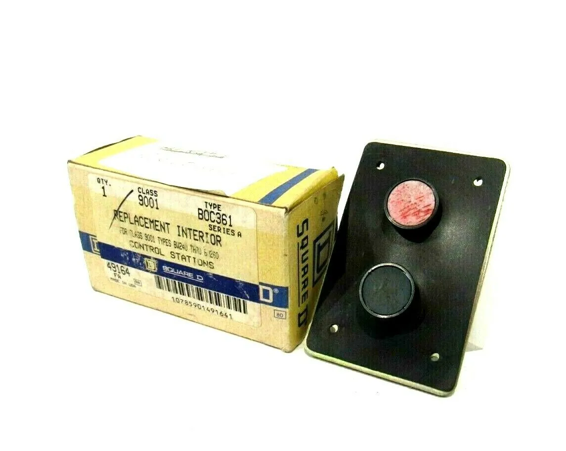 NEW SQUARE D 9001-BOC361 CONTROL STATION SER.A 9001BOC361