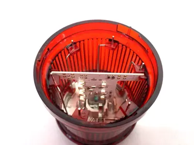 USED EATON STACKLIGHT MODULE 70MM CONTINUOUS LED, RED, 24VAC/DC