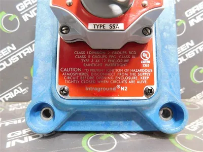 EGS / Appleton N2K12 05/10M Non-Enclosed Instaground Switch Station New