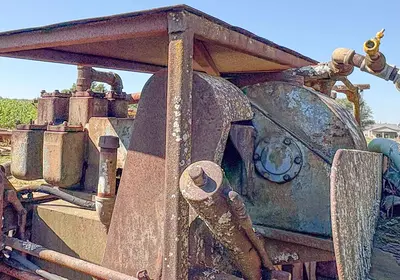Used FAILING L-100-CA 4-1/2" X 5" DUPLEX-PISTON MUD PUMP Piston Pumps Pennsylvania US | East West Machinery & Drilling #1417811