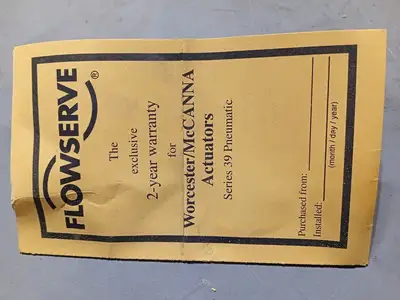 NEW FLOWSERVE 15L-39SN