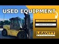 Used 2017 HYUNDAI 80D-9 Internal Combustion Forklifts: Pneumatic Tire Saskatchewan CA | Leavitt Machinery #1443684