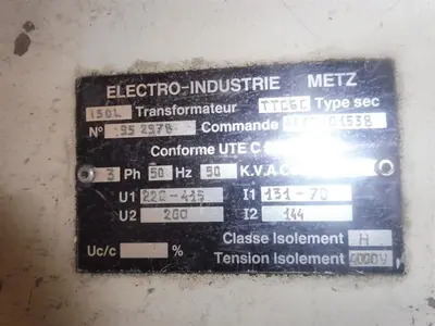 USED TRANSFO 50 KVA