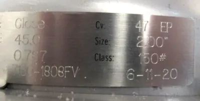 NEW FLOWSERVE 7130-1808FV CONTROL VALVE 0353P2 D3INU-D39PVA-ZPXM 71301808FV
