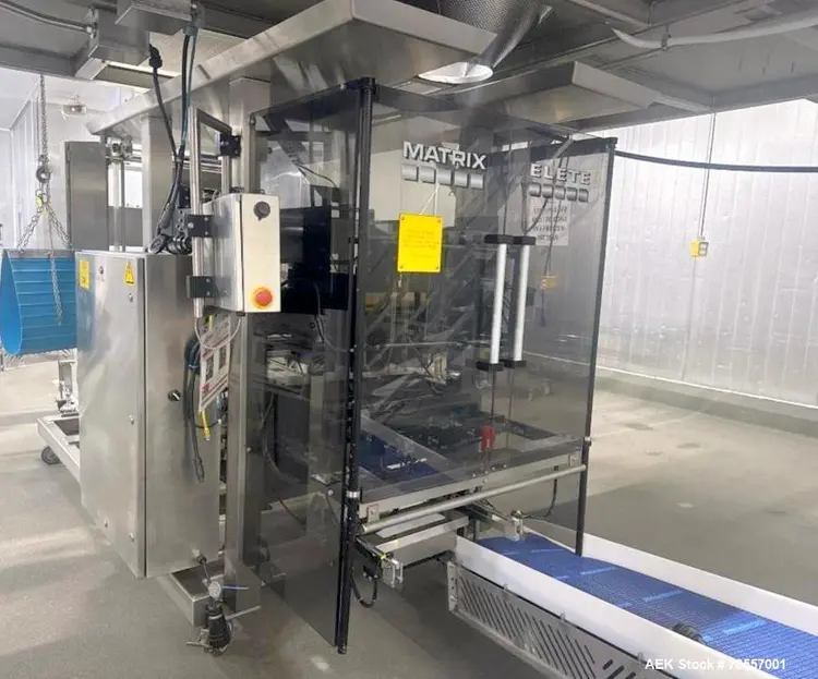 Used MATRIX PACKAGING ELETE DS-13 Bagger Only Vertical Form & Fill Illinois US | Aaron Equipment #331255