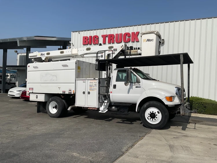 Used 2013 FORD F750 Bucket (boom) trucks California US | Big Truck & Equipment #1412293
