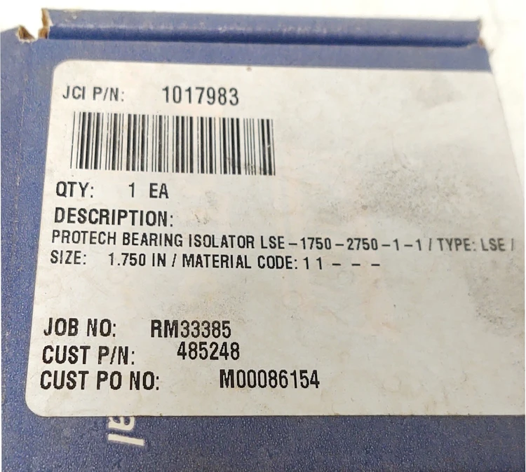 New | in-Stock John Crane LSE-1750-2750-1-1 Seals & Gaskets Kentucky US | Edwards Industrial Repair #1017735