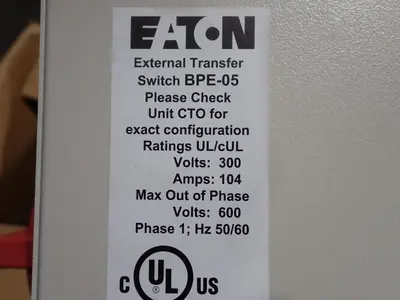 NEW 2014 EATON BPE05