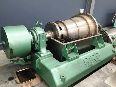 Bird 36 x 50 solid bowl decanter centrifuge, SS.