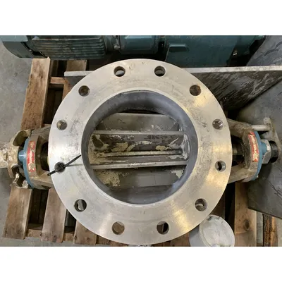 Used 10" Stainless Steel Flo-Tronics Rotary Airlock Feeder Valve