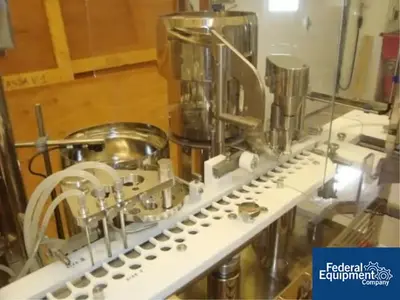 USED MAR MAR MonoBloc Vial Filling Line, Model M53-2R/1S/1A