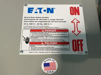 New | in-Stock EATON DH261UGK Switchgears Ohio US | HGR 24 #1278530
