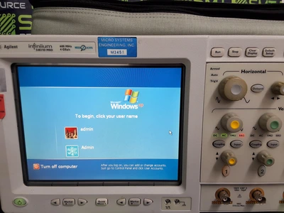 AGILENT INFINIIUM 54831D MSO OSCILLOSCOPE 600 MHz 4 GSa/s MEGA ZOOM