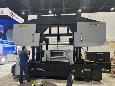 HYD-MECH DC-1050A+ Horizontal Dual Column Band Saws | Demmler Machinery Inc. (2)