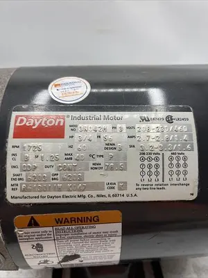 USED DAYTON 3N042M