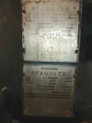 30 gal pfaudler glass lined reactor