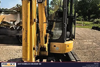 Used 2017 KOBELCO SK35SR-6E Crawler Excavators - Mini Wisconsin US | Proxy Equipment #1377970