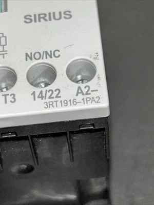 USED Siemens 3RT1916-1PA2