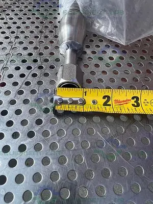 Stainless Steel  Flexible Hose 72" w/ 1" Female  to 1/2" Male Threaded Fitting