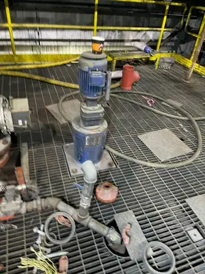 Stainless Steel Super Sack Bag Unloading System w/ Dust Collector & Push Control