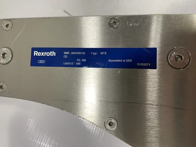 Rexroth 3842998143 VarioFlow Modular Flat-Top Chain/Belt Conveyor Return VFS