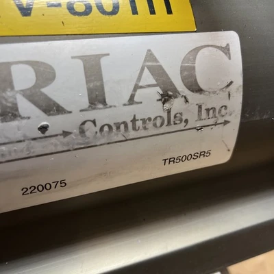USED Triac Controls TR500SR5
