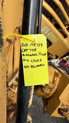 Used 2006 Caterpillar 725 Articulated Dump Trucks Maryland US | Zadoon Equipment #1480759