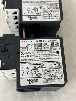 NEW Schneider Electric LRD07,LRD08