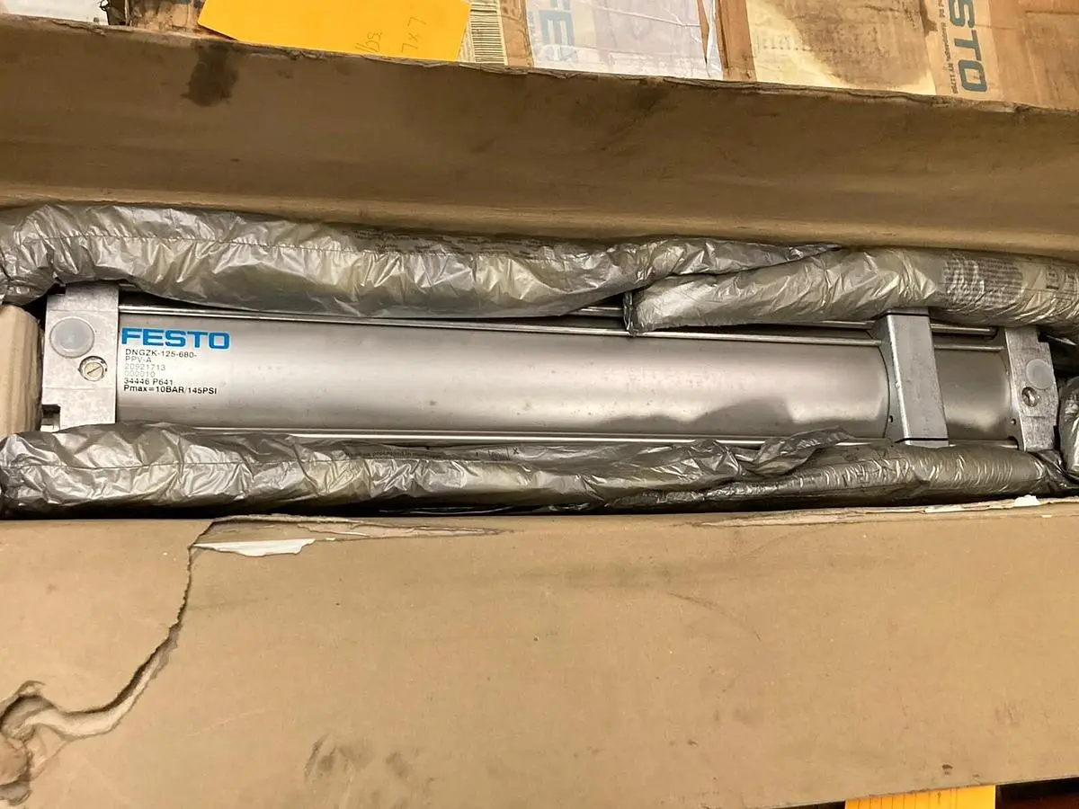 New | in-Stock FESTO DNGZK-125-680-PPV-A Pneumatic Cylinders Ohio US | Surplus Asset Holdings #1226255
