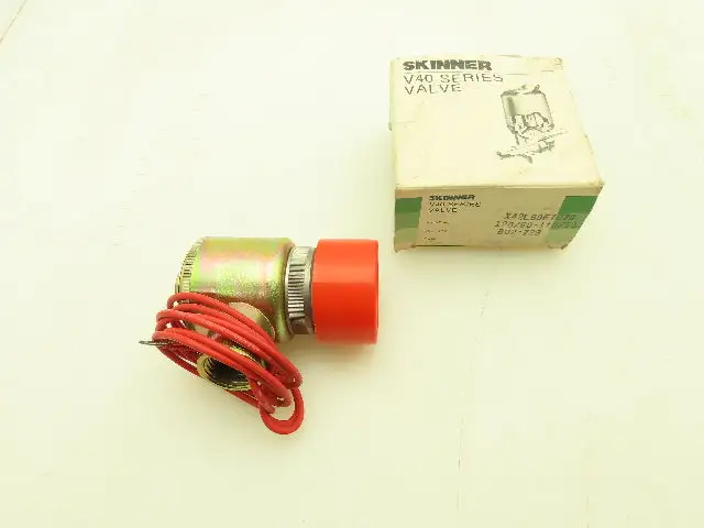 Honeywell Skinner X42LB0FT070 Solenoid Valve 2-Way NC 120V 70 PSI 1/4" NPT PTFE