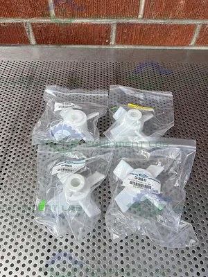 NEW CHEMGLASS CG-2095-02 PTFE AGITATOR FOUR BLADE, 5" FITS 19MM SHAFT 45° IMPELLER