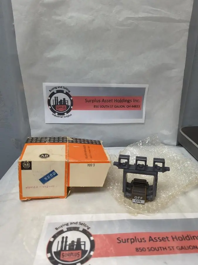 New | in-Stock ALLEN-BRADLEY 40420-498-03 Industrial Controls Ohio US | Surplus Asset Holdings #1237331