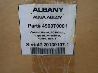 New | in-Stock ALBANY ACS50UL Electrical Panels | HGR 24 #741568