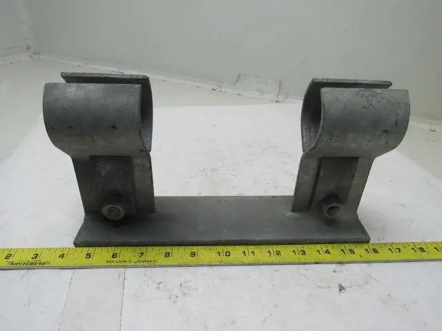 2" Heavy Duty Galvanized Steel Conduit Stand Off Double Bracket