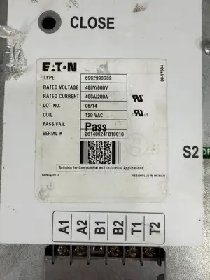 Eaton 69C2990G02 480/600V 400/200A (10.4.5)