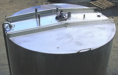 USED 850 GALLON JACKET MIXING TANK 850 GALLON