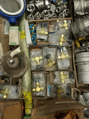 3 PALLETS OF ASSORTED VALVE PARTS