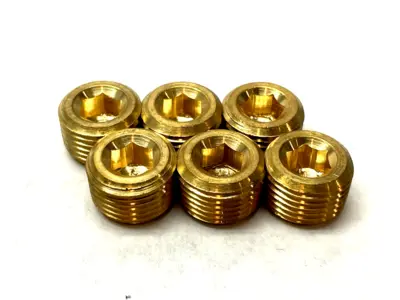KV-P37 | SMC  Pipe Plug 1/2" NPT LOT OF 6 - New Other