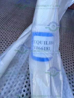 NEW SAINT GOBAIN 94" SILICONE HOSE W/ 3/4" TO 1 1/2 SANITARY FITTING