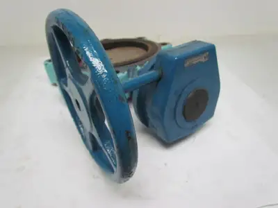Dezurik 9207954 8" Butterfly Valve Flanged EPDM Seat Manual Gear Actuator