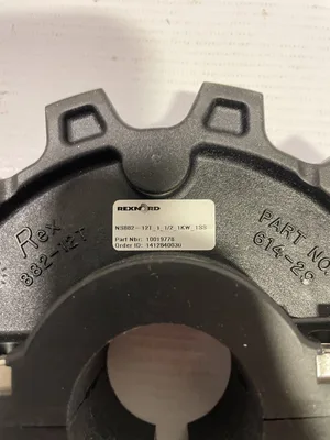 Rexnord NS882-12T_1_1/2_1KW_1SS Molded TableTop Sprocket 12 Teeth 10019778 -NIB