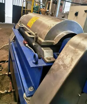 Alfa-Laval UVNX 314B-11G tricanter centrifuge, 316SS.