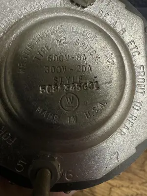 Used WESTINGHOUSE 508A345G01 Miscellaneous Equipment (Electrical & Power) | Surplus Asset Holdings #1198589