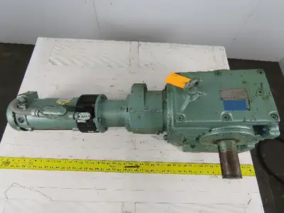 Sew Eurodrive S82R62LP143 1Hp 180VDC Gear Motor W/Brake 273:1 Ratio