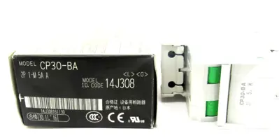 NEW MITSUBISHI ELECTRIC CP30-BA 2P 1-M 5A A CIRCUIT PROTECTOR CP30BA2P1M5AA